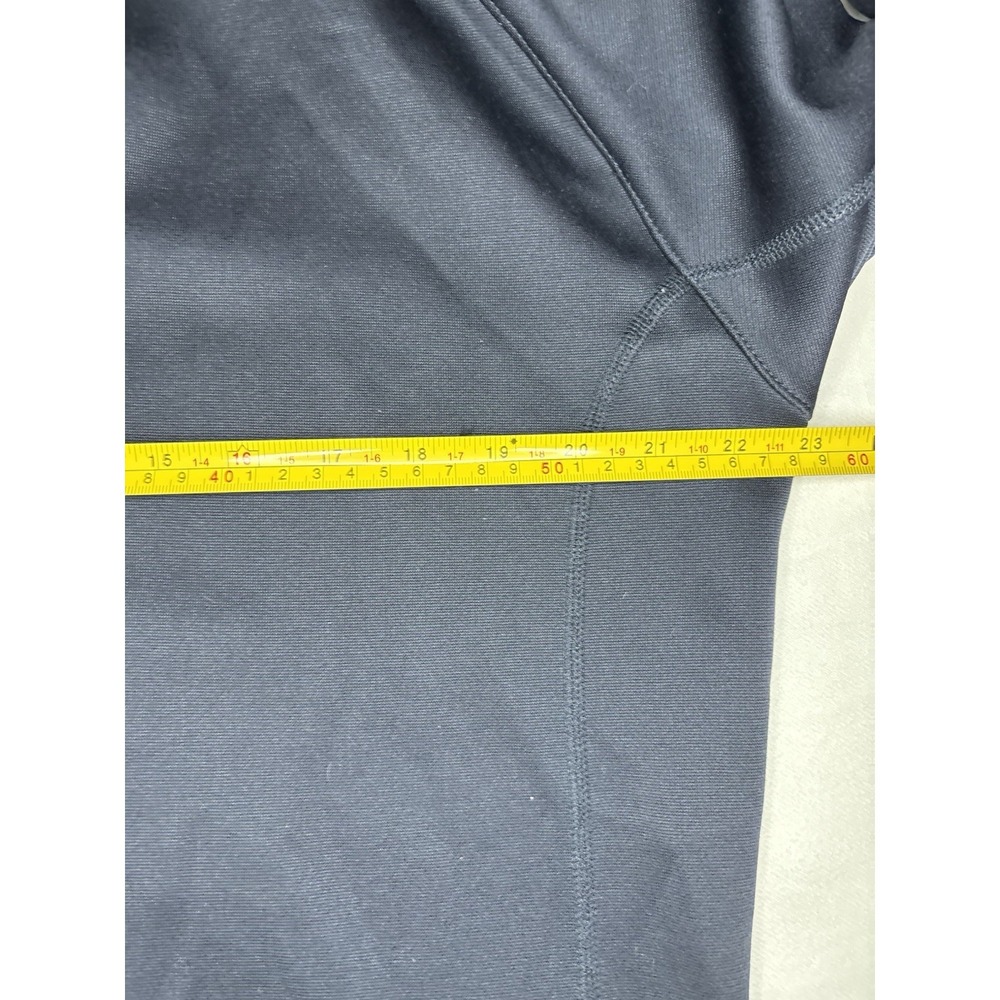 FootJoy FJ Athletic Fit 1/4 Zip Golf Long Sleeve Pullover Men's Large Navy Blue - Picture 6 of 8